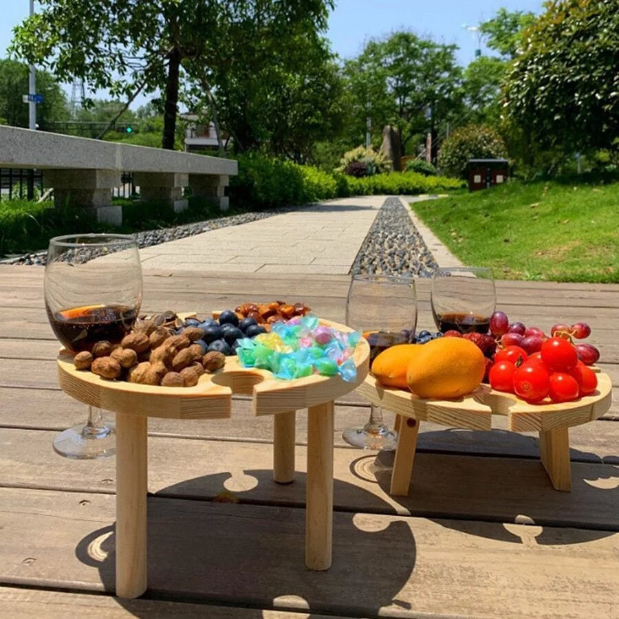 Outdoor Wooden Folding Picnic Table