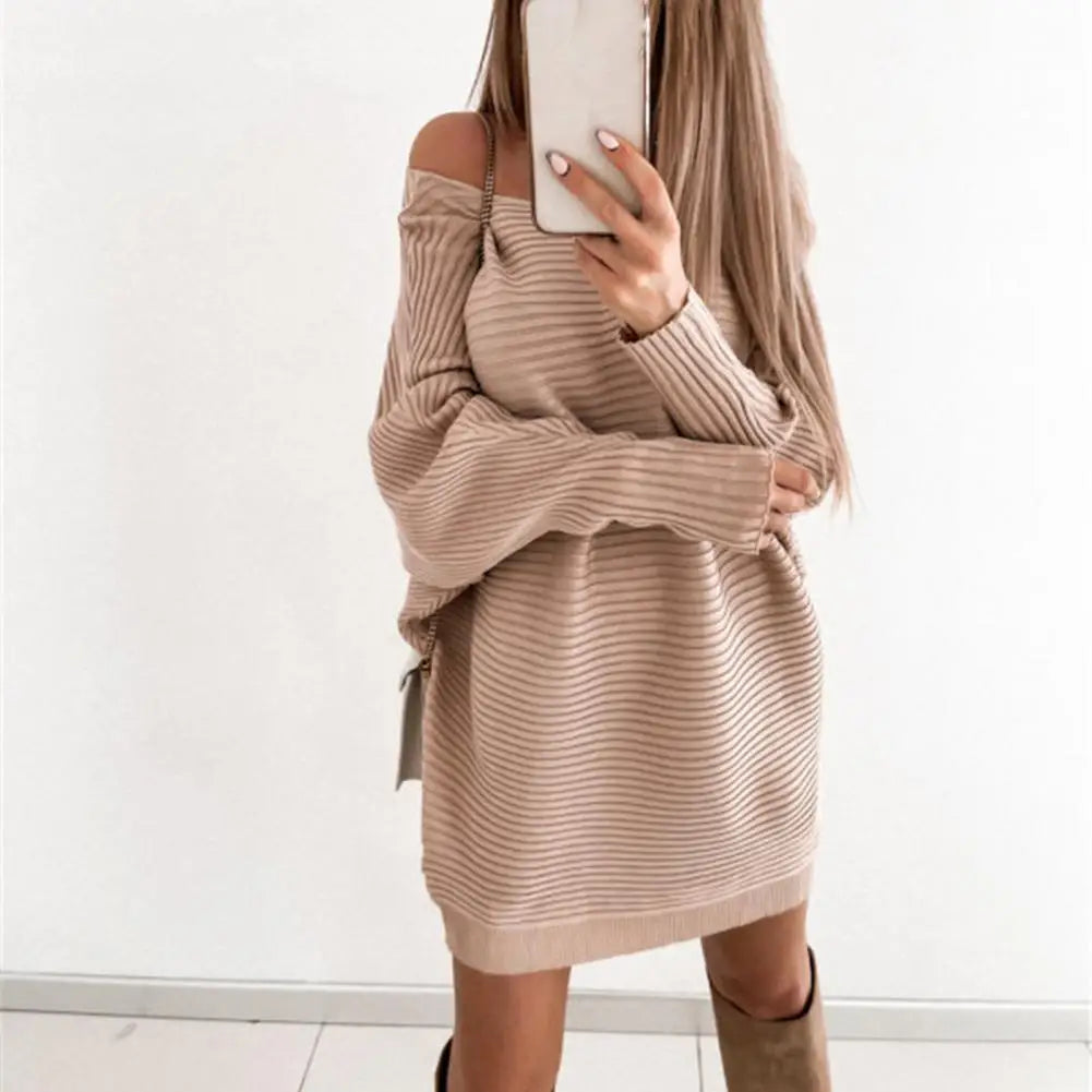 Chic Winter Long Sleeves Dress