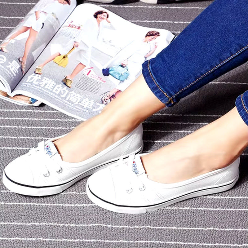 Women Shoes Ballet Flats Loafers Casual Breathable Women Flats Slip on Fashion 2016 Canvas Flats Shoes Fgb78