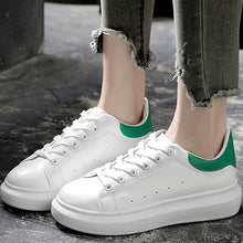 Load image into Gallery viewer, Women White Casual Sneakers