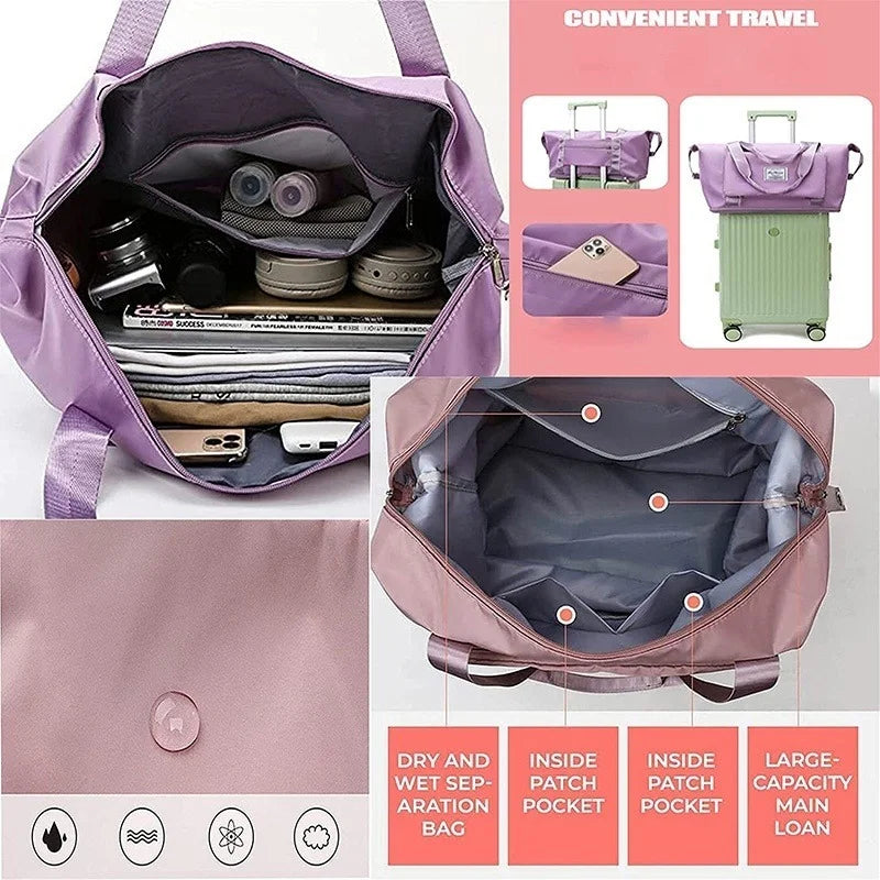 Large Capacity Folding Travel Bag