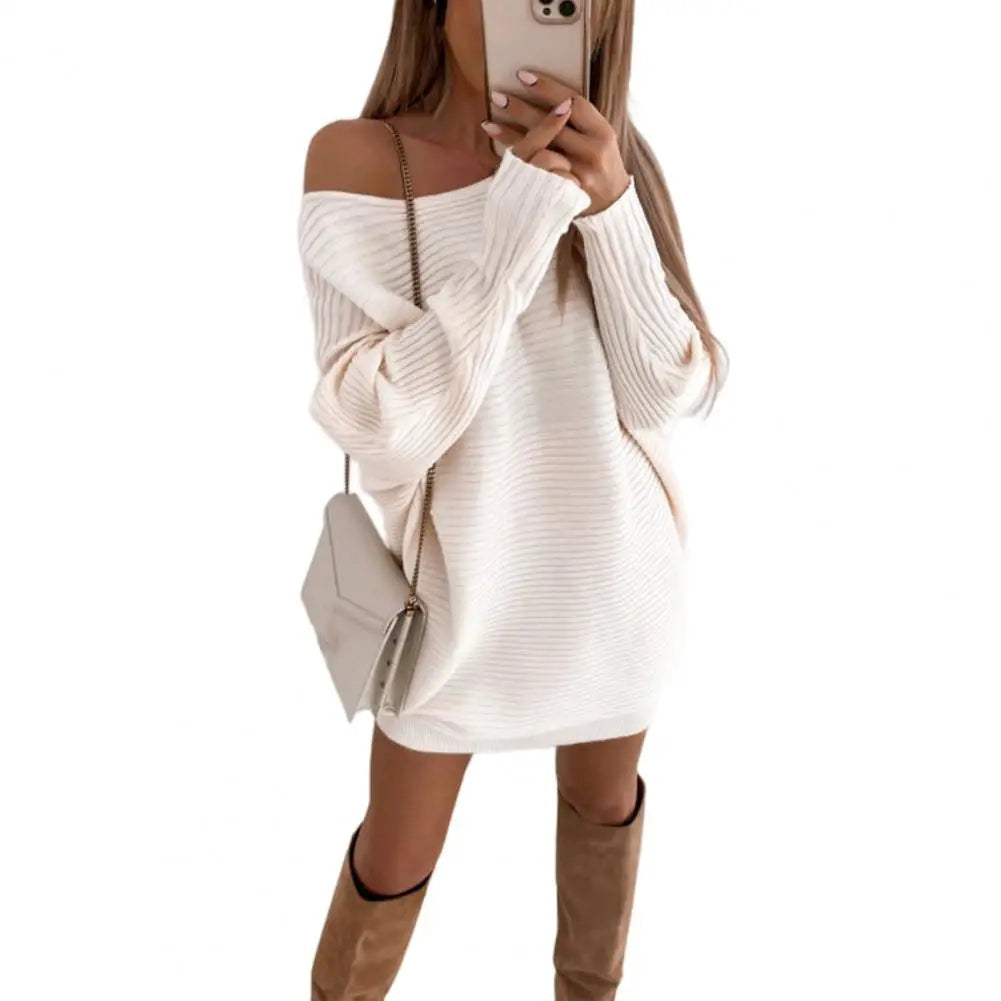 Chic Winter Long Sleeves Dress