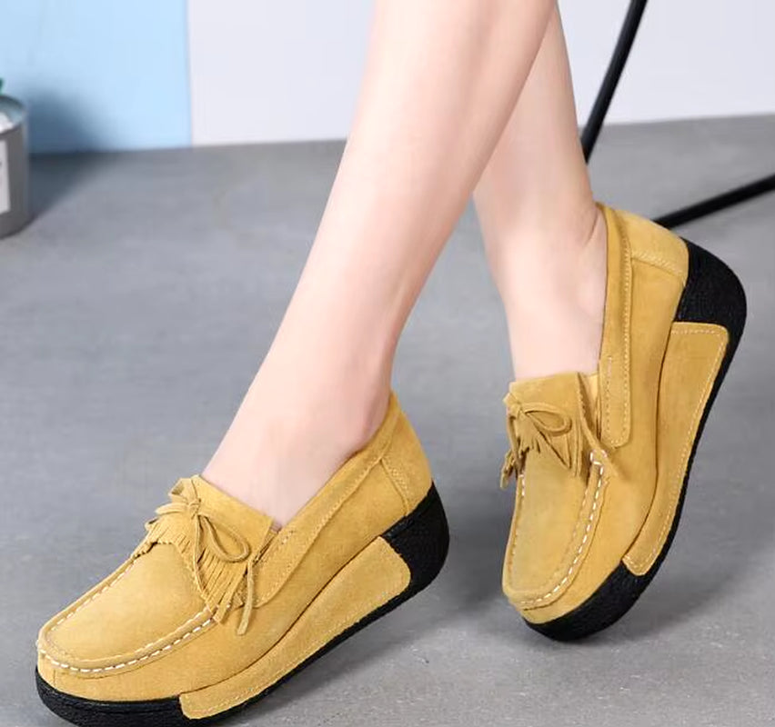 Autumn Winter Women Flats Shoes 