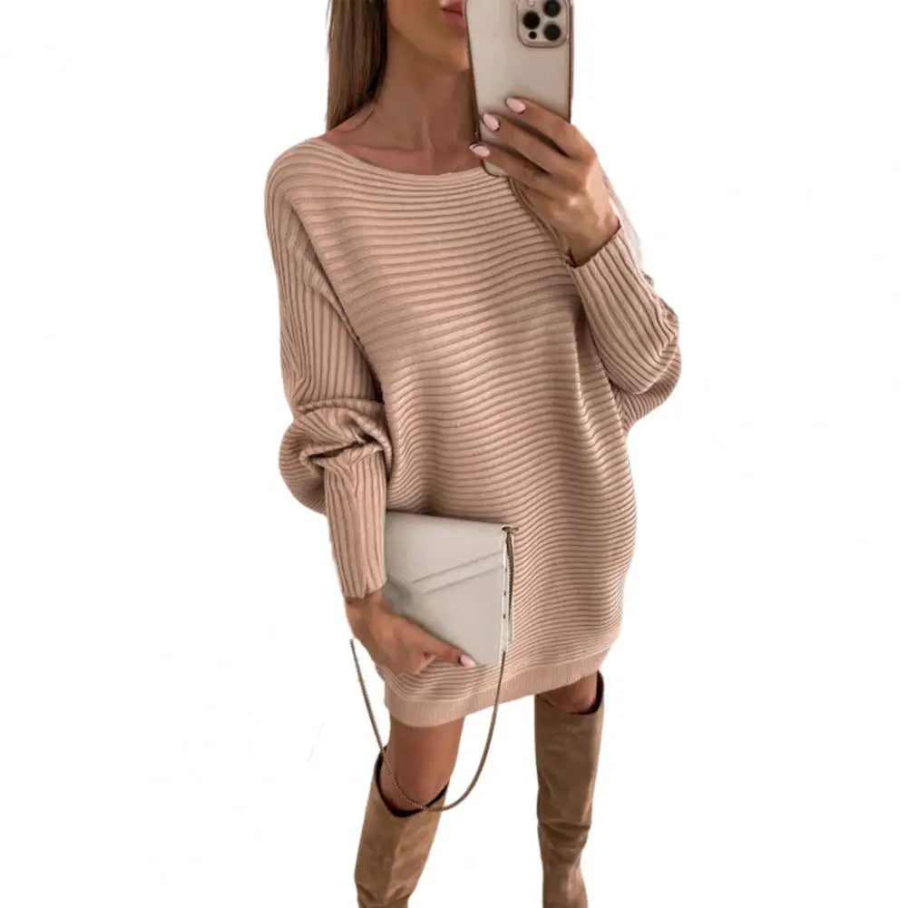 Chic Winter Long Sleeves Dress