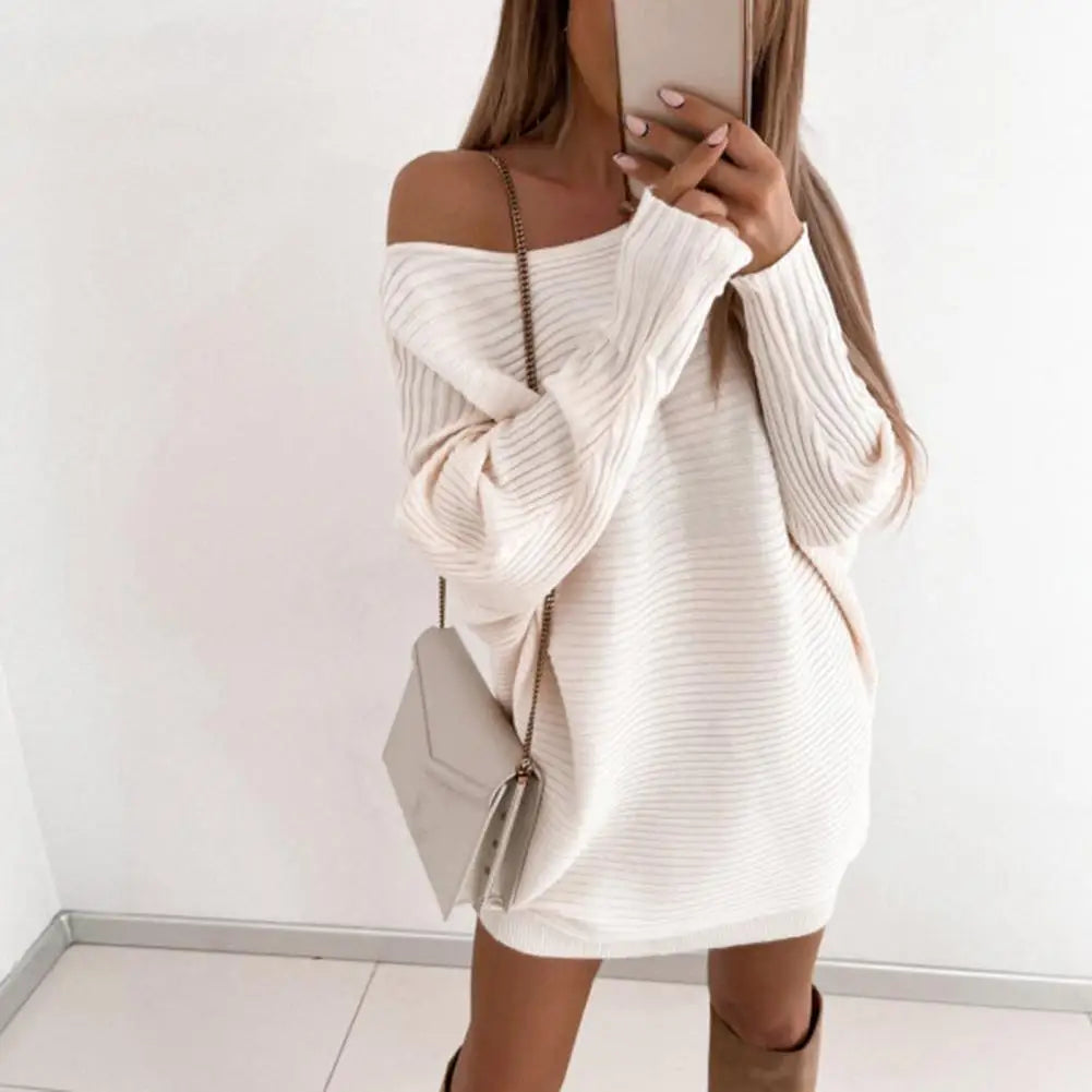 Chic Winter Long Sleeves Dress