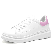 Load image into Gallery viewer, Women White Casual Sneakers