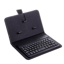 Load image into Gallery viewer, Mini Keyboard Mobile Phone Gaming Keyboard PU Case Support