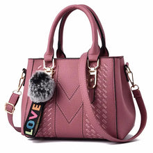 Load image into Gallery viewer, Embroidery Messenger Bags Women Leather Handbags 