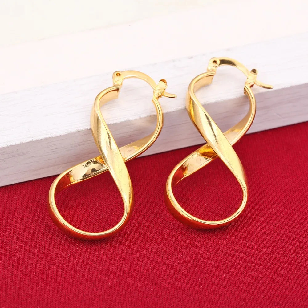 Gold Earrings African Earrings