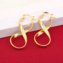 Load image into Gallery viewer, Gold Earrings African Earrings