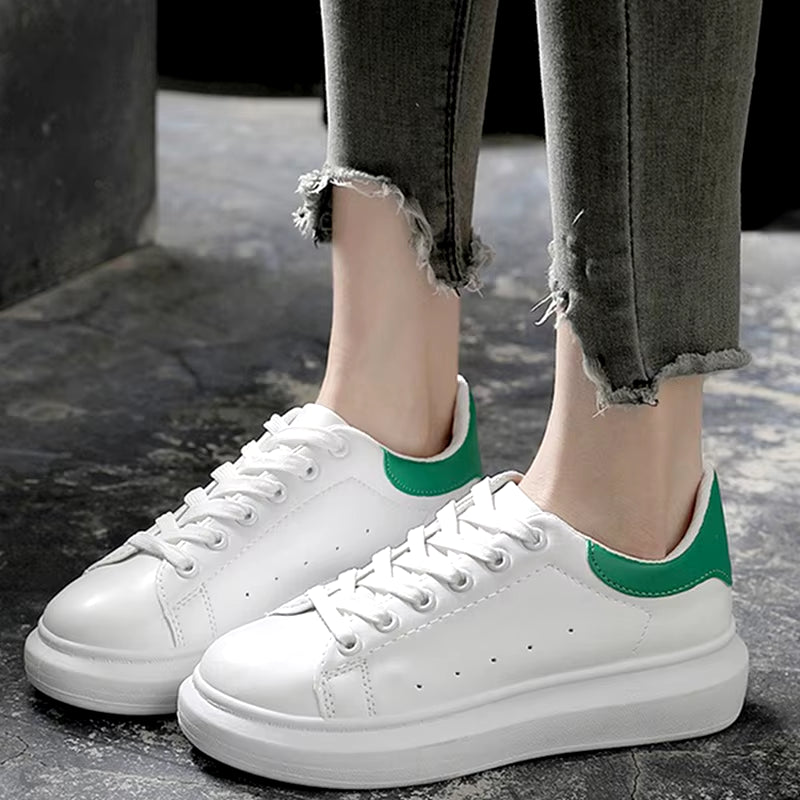 Women White Casual Sneakers