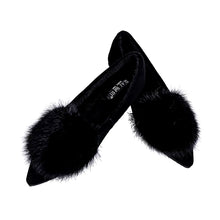 Load image into Gallery viewer, New Winter Mink Fur Shoes 