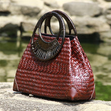 Load image into Gallery viewer, Straw Bag Women Handbag Hand Bag