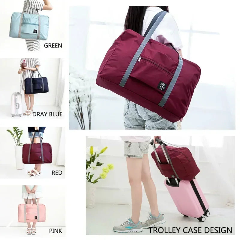 2023 New Nylon Foldable Travel Bags