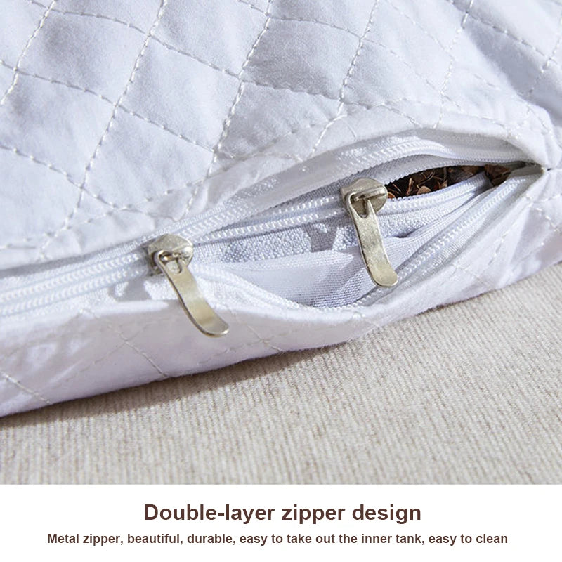 Husk Filling Cushion for Home Sofa Office Nap Sleeping