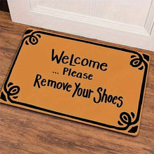 Load image into Gallery viewer, 1Pc Cute Shoes Letter Design Doormat Non-slip Durable Indoor Entrance Mat Anti-fatigue Kitchen Rug Outdoor Carpe For Home Decor