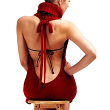 Load image into Gallery viewer, Sexy Backless Knit Sweater Vest 