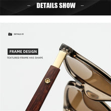 Load image into Gallery viewer, Vintage Square Frame Sunglasses UV 400 Protection Eyepeice