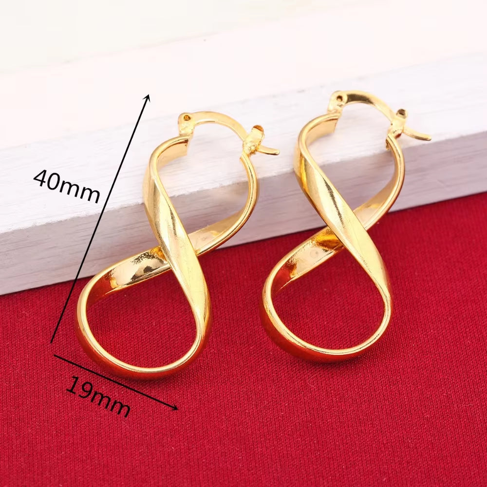 Gold Earrings African Earrings
