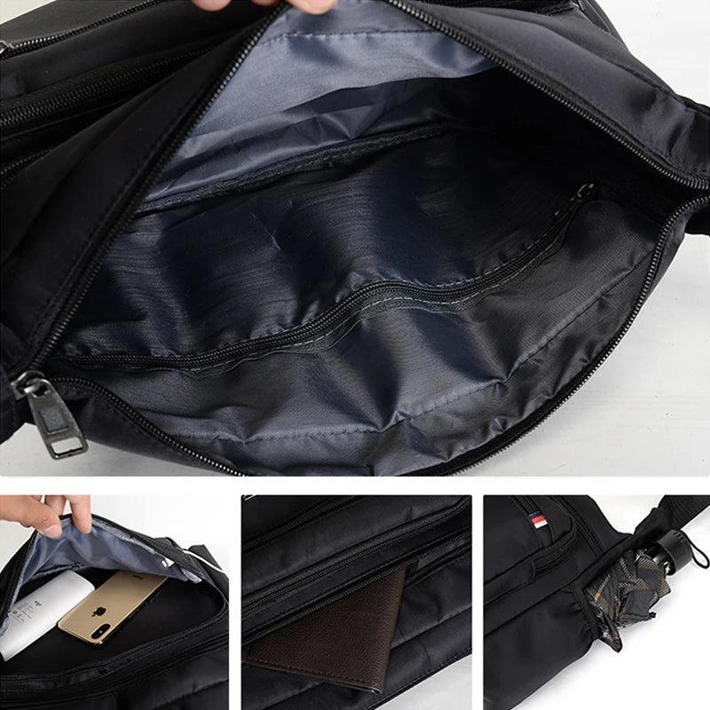 Men'S Messenger Bags Waterproof