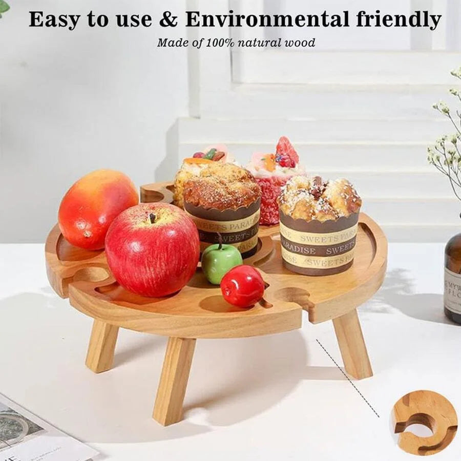 Outdoor Wooden Folding Picnic Table