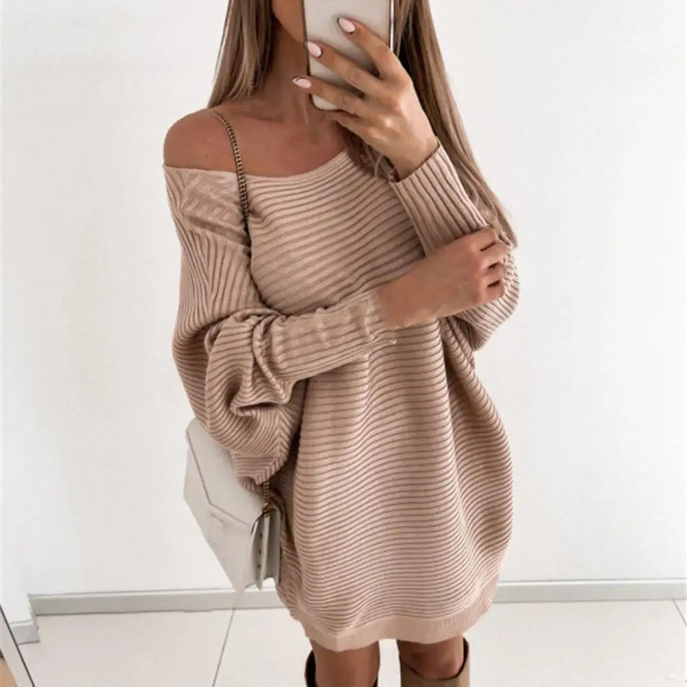 Chic Winter Long Sleeves Dress