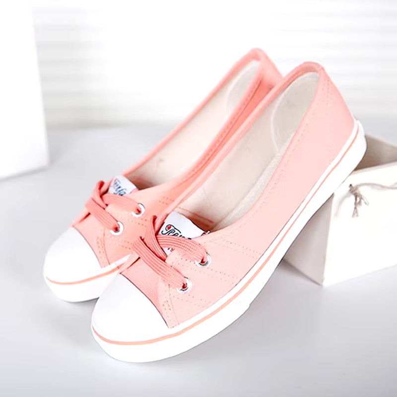 Women Shoes Ballet Flats Loafers Casual Breathable Women Flats Slip on Fashion 2016 Canvas Flats Shoes Fgb78